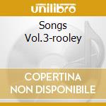Songs Vol.3-rooley cd musicale di DOWLAND