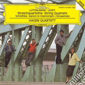 Hagen Quartet - Lutoslawski - Ligeti - Schnittke cd musicale di LIGETI