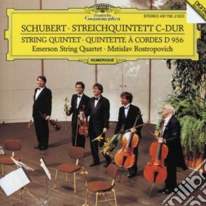 Franz Schubert - String Quintet In C Major D.956, Op. Posth. 163 cd musicale di Quartet Emerson