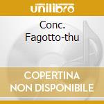 Conc. Fagotto-thu cd musicale di HUMMEL/WEBER