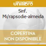 Sinf. Mi/rapsodie-almeida cd