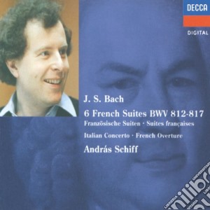 Johann Sebastian Bach - 6 Suite Francesi (2 Cd) cd musicale di Schiff