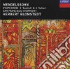 Felix Mendelssohn - Symphonies 3 Scottish And 4 Italian cd