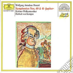 Wolfgang Amadeus Mozart - Symphony No.40, 41 Jupiter cd musicale di VON KARAJAN HERBERT