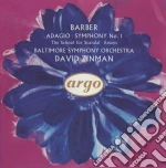 Samuel Barber - Adagio, Symphony No. 1 cd