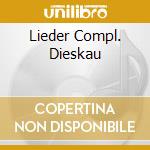 Lieder Compl. Dieskau cd musicale di SCHUBERT