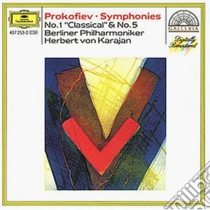 Sergei Prokofiev - Sinf. N. 1/5 cd musicale di Karajan