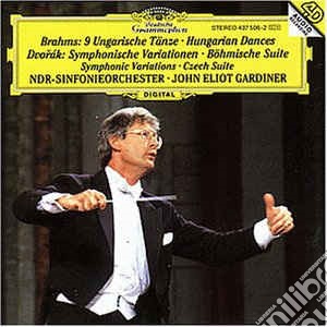 Johannes Brahms / Antonin Dvorak - Hungarian Dances / Symphonic Variations, Czech Suite cd musicale di BRAHMS