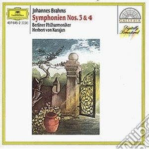 Johannes Brahms - Symphony No.3, 4 cd musicale di Johannes Brahms