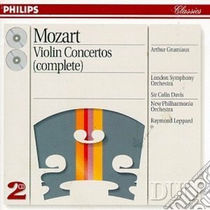 Wolfgang Amadeus Mozart - Violin Concertos (Complete) (2 Cd) cd musicale di GRUMIAUX