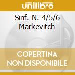 Sinf. N. 4/5/6 Markevitch cd