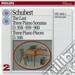 Franz Schubert - The Last Three Piano Sonatas (2 Cd) cd