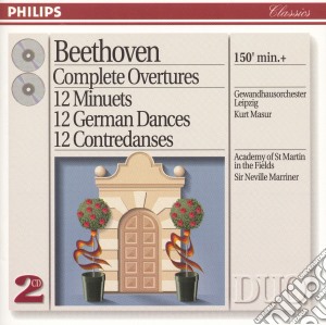 Ludwig Van Beethoven - Complete Ouvertures / 12 Minuets / 12 German (2 Cd) cd musicale di BEETHOVEN