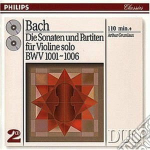 Johann Sebastian Bach - Die Sonaten Und Partiten Fur Violine Solo (2 Cd) cd musicale di GRUMIAUX