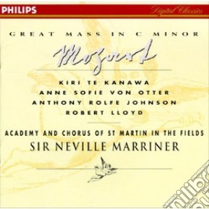 Wolfgang Amadeus Mozart - Great Mass In C Minor cd musicale di MARRINER