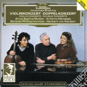 Johannes Brahms - Violinkonzert / Doppelkonzert cd musicale di KARAJAN