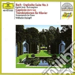 Johann Sebastian Bach - English Suite / Trascr. Pf cd