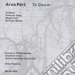 Arvo Part - Te Deum cd