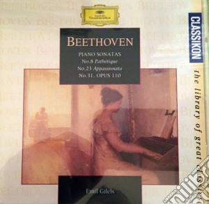 Ludwig Van Beethoven - Piano Sonatas 8,23,31 cd musicale di Ludwig Van Beethoven