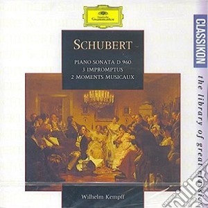Franz Schubert - Piano Sonata D960 cd musicale di Wilhelm Kempf