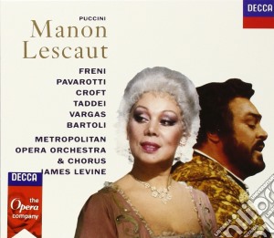 Giacomo Puccini - Manon Lescaut (2 Cd) cd musicale di FRENI-PAVAROTTI-CROFT/LEVINE