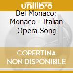 Del Monaco: Monaco - Italian Opera Song cd