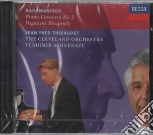 Sergej Rachmaninov - Piano Concerto No.2, Paganini Rhapsody cd musicale di THIBAUDET