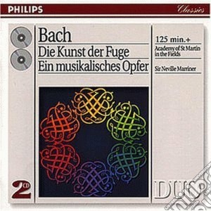 Johann Sebastian Bach - Arte Della Fuga (2 Cd) cd musicale di MARRINER/ASMF