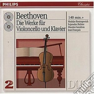 Ludwig Van Beethoven - Complete Music For Cello And Piano (2 Cd) cd musicale di RICHTER