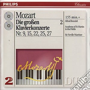 Wolfgang Amadeus Mozart - Piano Concerto (2 Cd) cd musicale di BRENDEL/ASMF/MARRINE