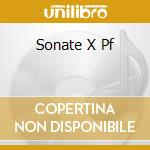 Sonate X Pf cd