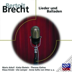 Lieder Und Balladen / Various cd musicale di Bertolt Brecht