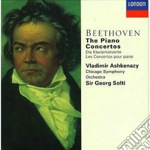 Ludwig Van Beethoven - Concerto Pf. Compl. (3 Cd) cd musicale di ASHKENAZY/SOLTI