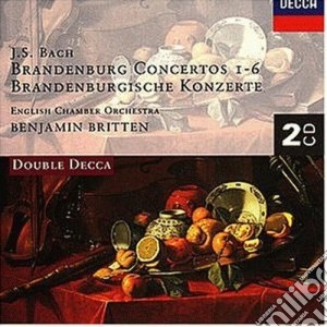 Johann Sebastian Bach - Brandenburg Concertos 1-6 (2 Cd) cd musicale di BRITTEN