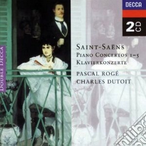Camille Saint-Saens - Piano Concertos Nos. 1-5 (2 Cd) cd musicale di ROGE/DUTOIT
