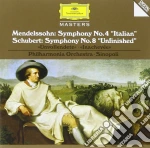Felix Mendessohn / Franz Schubert - Symphony No.4 / Symphony No.8 cd