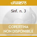 Sinf. n. 3 cd musicale di Claudio Abbado