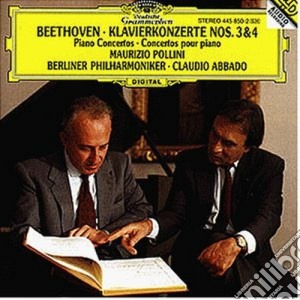 Ludwig Van Beethoven - Piano Concertos Nos. 3 & 4 cd musicale di POLLINI/ABBADO