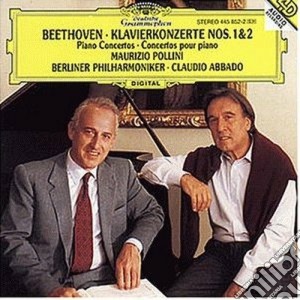 Ludwig Van Beethoven - Piano Concertos Nos. 1 E 2 cd musicale di POLLINI/ABBADO