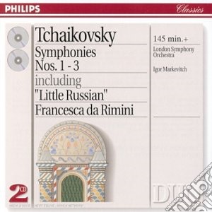 Pyotr Ilyich Tchaikovsky - Symphony No.1-3, Francesca Da Rimini cd musicale di MARKEVITCH