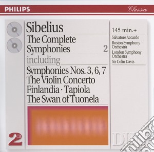 Jean Sibelius - Complete Symphonies 2 cd musicale di DAVIS