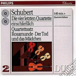 Franz Schubert - The Last Four Quartets (2 Cd) cd musicale di It. Quartetto