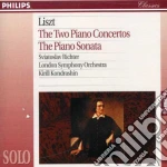 Franz Liszt - The Two Piano Concertos, The Piano Sonata cd