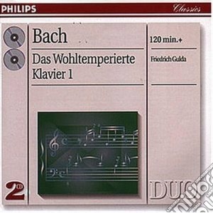 Johann Sebastian Bach - The Well - tempered Clavier Bk I (2 Cd) cd musicale di BACH