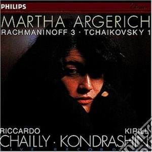 Sergej Rachmaninov / Pyotr Ilyich Tchaikovsky - Martha Argerich: Rachmaninov 3 / Tchaikovsky 1 cd musicale di RACHMANINOFF