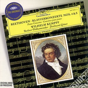 Ludwig Van Beethoven - Piano Concertos Nos. 4 & 5 cd musicale di Kempff