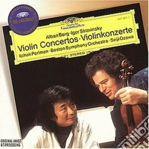 Alban Berg / Igor Stravinsky - Violin Concertos cd musicale di Perlman