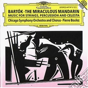 Bela Bartok - The Miraculous Mandarin - Boulez cd musicale di BOULEZ
