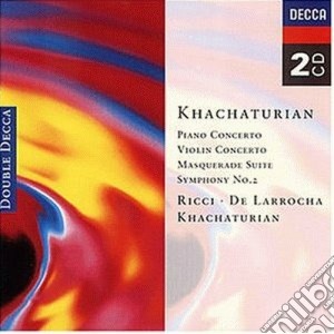 Aram Khachaturian - Piano Concerto, Violin Concerto (2 Cd) cd musicale di KHACIATURIAN