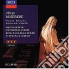 Allegri: Miserere - Latin Church Music - Allegri, Palestrina, Lotti, Monteverdi.. cd